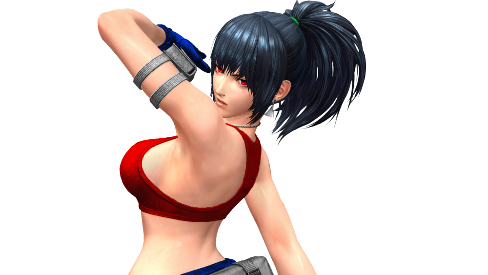 KOF XIV Leona Portrait Recolor 1.png